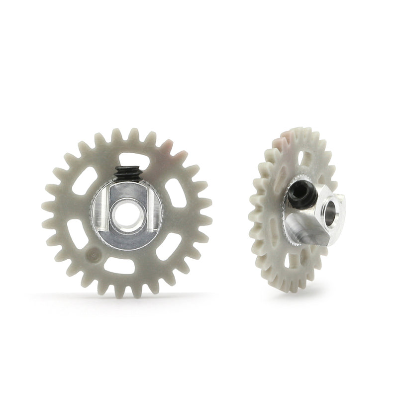 NSR-6626/27/28/29/30/31/32/33 EVO - Spur, Anglewinder, Aluminium hub, 26-33 teeth Ø16.8mm, plastic