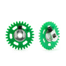 NSR-6626/27/28/29/30/31/32/33 EVO - Spur, Anglewinder, Aluminium hub, 26-33 teeth Ø16.8mm, plastic