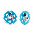 NSR-6626/27/28/29/30/31/32/33 EVO - Spur, Anglewinder, Aluminium hub, 26-33 teeth Ø16.8mm, plastic