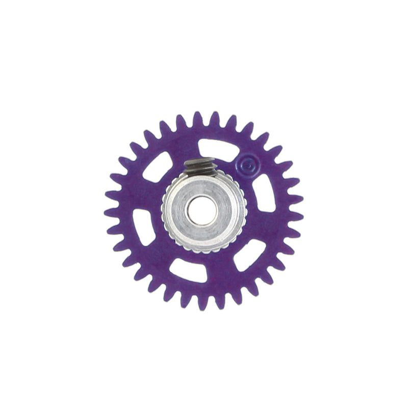 NSR-6626/27/28/29/30/31/32/33 - Spur, Anglewinder, Aluminium hub, 26-33 teeth Ø16.8mm, plastic