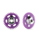 NSR-6626/27/28/29/30/31/32/33 EVO - Spur, Anglewinder, Aluminium hub, 26-33 teeth Ø16.8mm, plastic