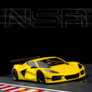 NSR-0395 Corvette C8R Test Car YELLOW