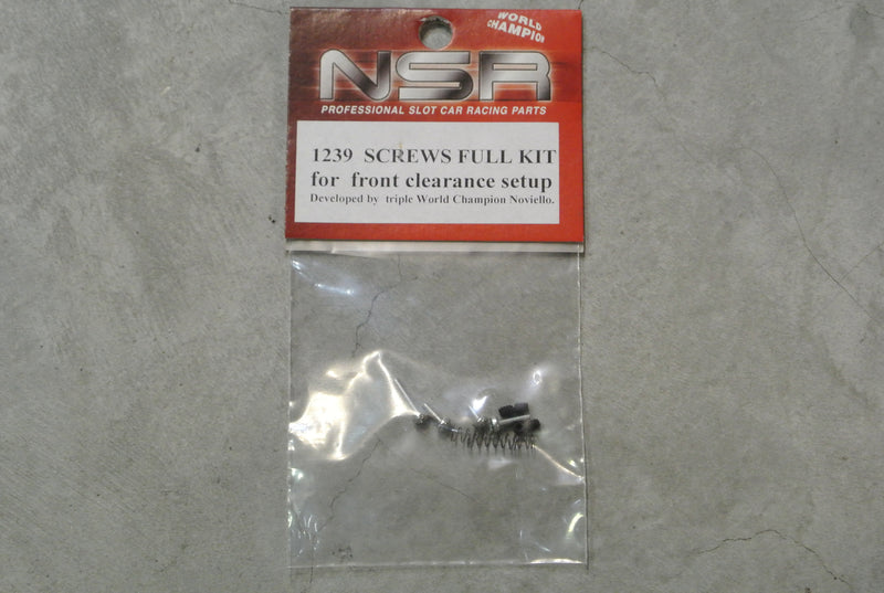 NSR-1239 Screws full kit (for front clearance setup)