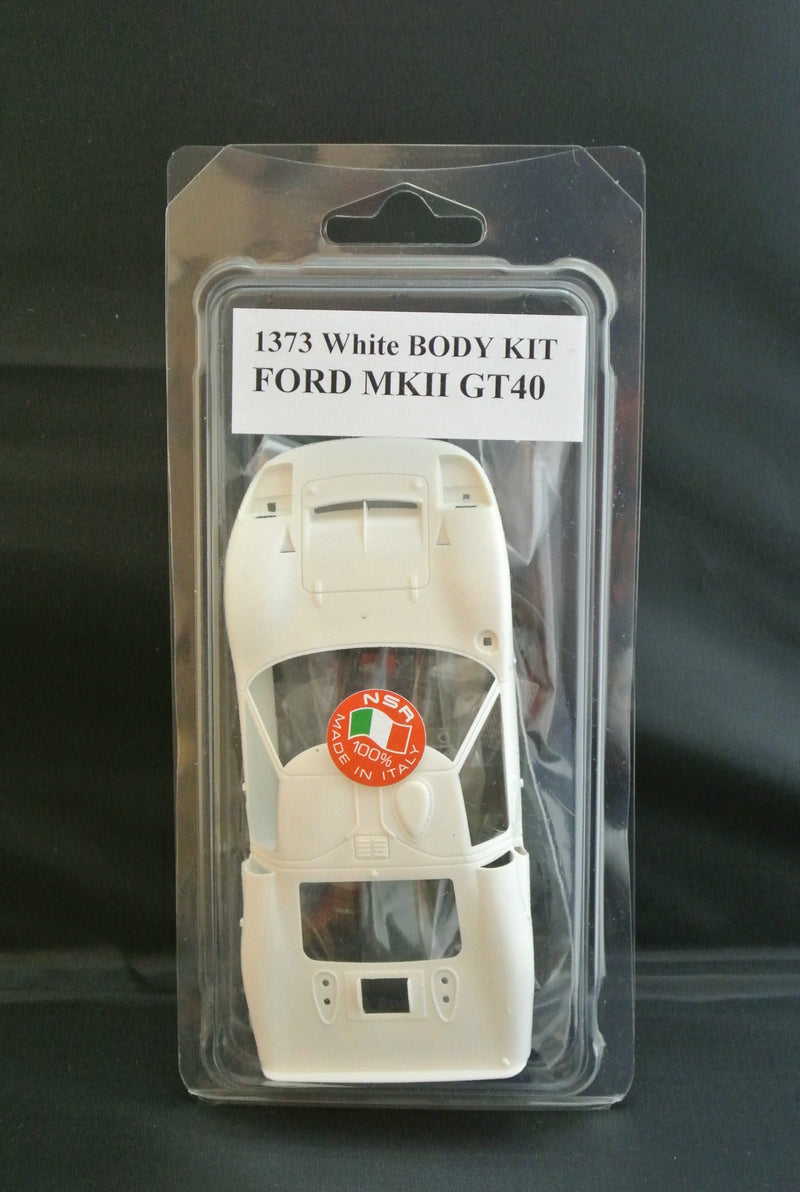 NSR-1373 Ford GT40 MKII Body Kit (White)