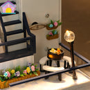 13849Z - Mermaid Tribe Luxury House (w/acrylic dust cover, tool set, musical box)