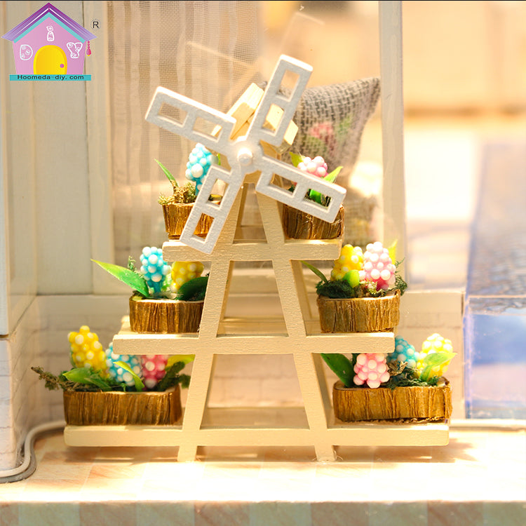 13849Z - Mermaid Tribe Luxury House (w/acrylic dust cover, tool set, musical box)