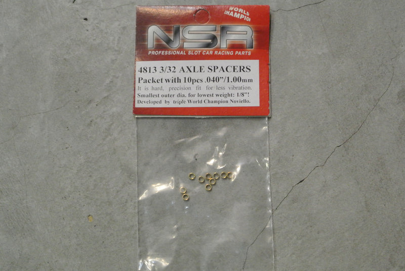 NSR-4813 3/32 Axle spacers (0.04"/1mm)