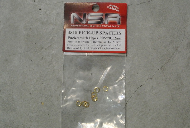 NSR-4818 3/32 Pick-up spacers (0.005"/0.12mm)