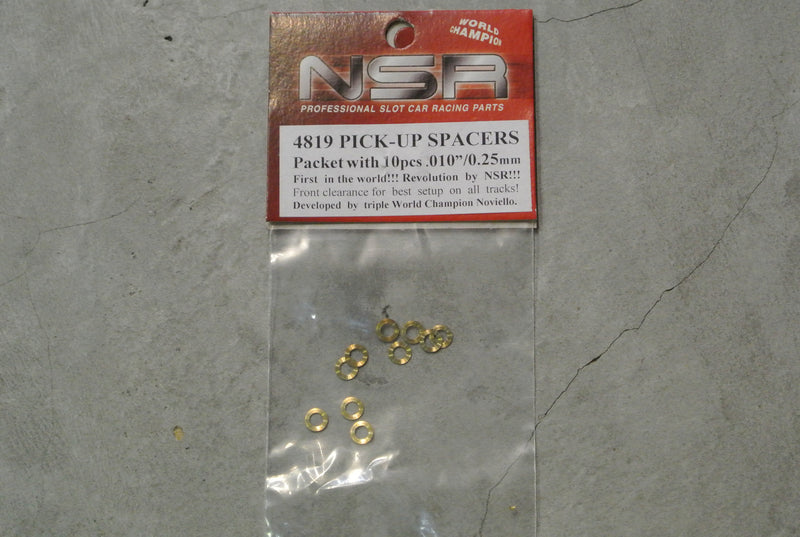 NSR-4819 3/32 Pick-up spacers (0.01"/0.25mm)
