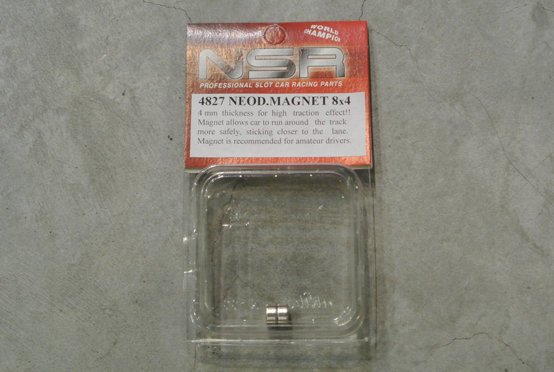 NSR-4827 Neod. magnet (8x4mm) 2pcs