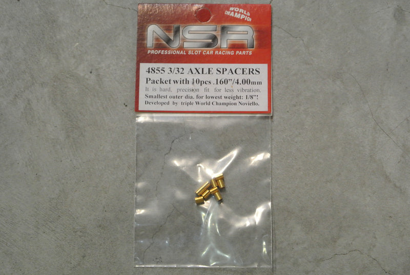 NSR-4855 3/32 Axle spacers (0.16"/4mm)