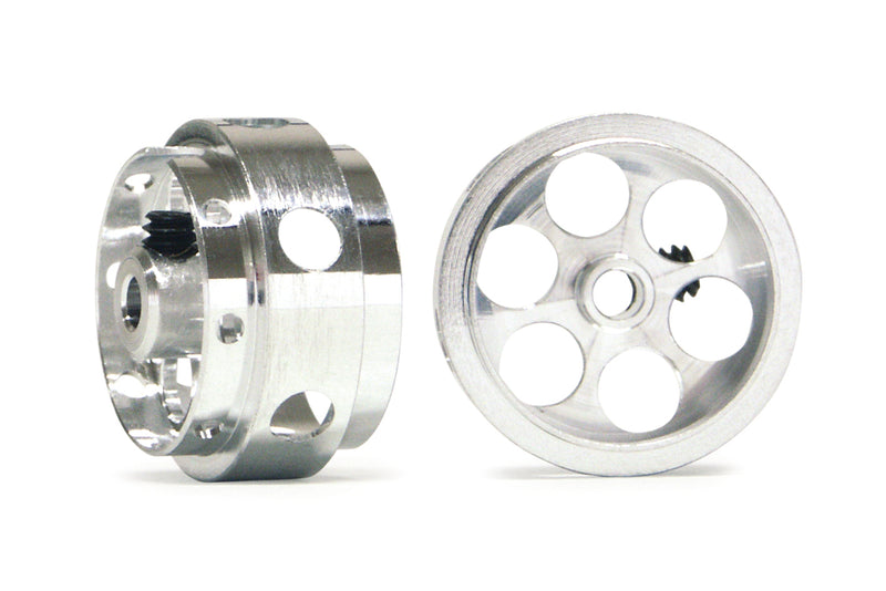 NSR-5017 - Aluminium Rear Air Wheels w/Inner Tube (Ø16x10)mm