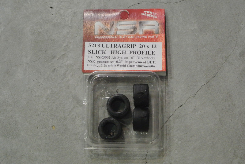 NSR-5213 Slick rear (20x12) Ultragrip (for 16” dia wheels) 4pcs