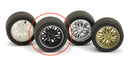 NSR-5424 - BBS Wheel Inserts, BLACK (for 17" wheels) 4pcs