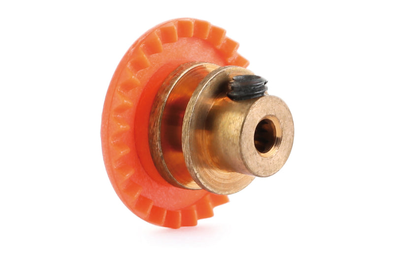 NSR-6324/25/27Br - Crown, Inline, Bronze Hub, Auto Lubricant, 3/32", 24T/25T/27T