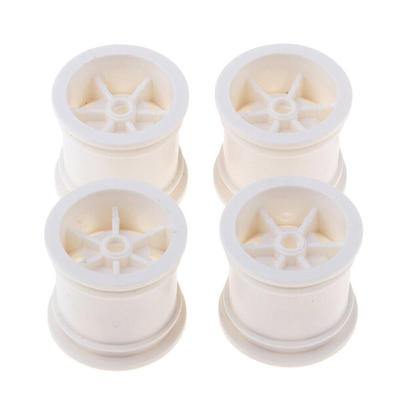 WLToys A212-02 - Plastic Wheels, White (4x)