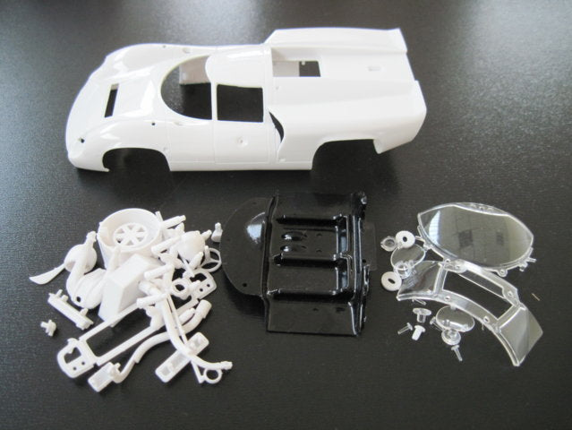 ThunderSlot BOK001 - Lola T70 MKIII Complete White Body Kit