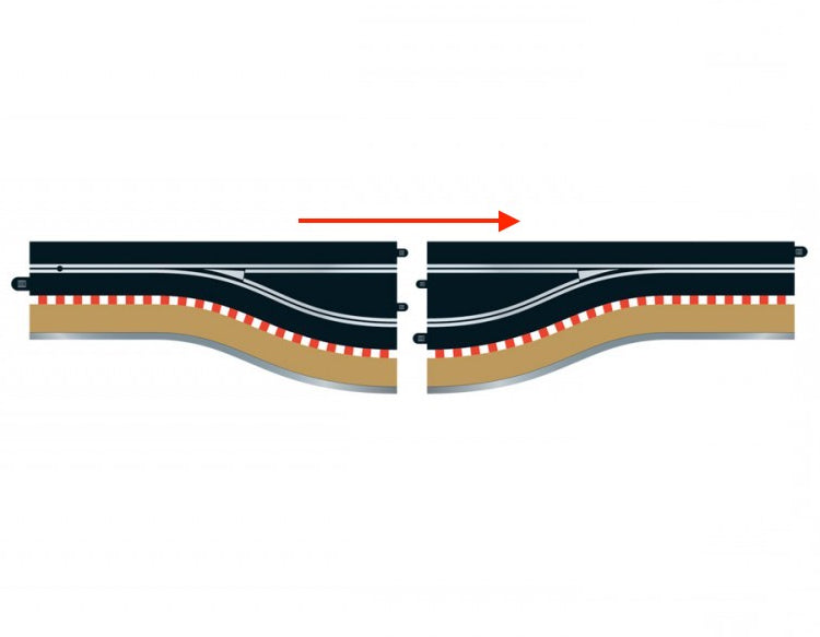 Scalextric C7015 - Digital Pit Lane, Right (1x)