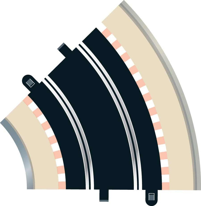 Scalextric C8206 - Radius 2 Curve, 45 degree (2x)