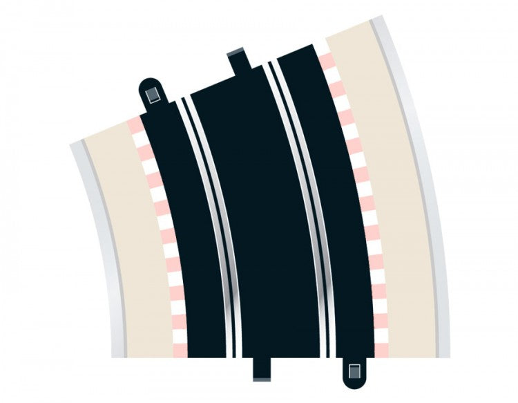 Scalextric C8235 - Radius 4 Curve, 22.5 degree (2x)