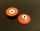 ThunderSlot GE30SWP - Spur Gear Plastic 32 Teeth dia. 17mm (orange)