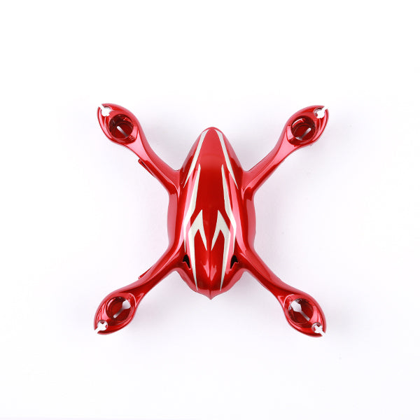 Hubsan H107C-A21/26 - Body Shell Set (Red/Black)