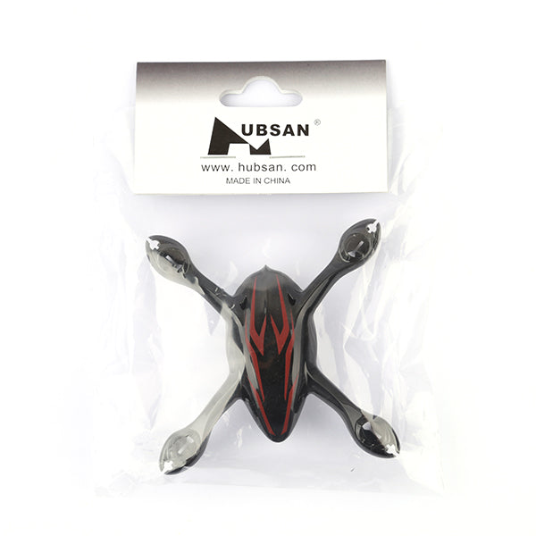 Hubsan H107C-A21/26 - Body Shell Set (Red/Black)