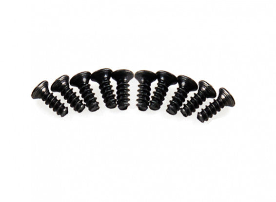 WLToys K989-21 - Flat, Countersunk Screws M2x6mm (10x)