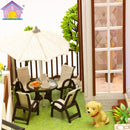 L901Z - "Love You All The Way" 3-Storey Mansion (w/acrylic dust cover, tool set, musical box)