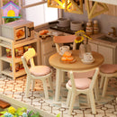 L901Z - "Love You All The Way" 3-Storey Mansion (w/acrylic dust cover, tool set, musical box)