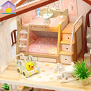 L901Z - "Love You All The Way" 3-Storey Mansion (w/acrylic dust cover, tool set, musical box)
