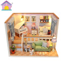 M026Z - "Because of You" Split-Level Bedroom (w/acrylic dust cover, tool set, musical box)