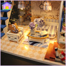 M032Z - Blue Coast (w/acrylic dust cover, tool set, musical box)