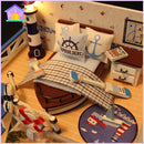 M032Z - Blue Coast (w/acrylic dust cover, tool set, musical box)