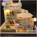 M033Z - Pink Loft (w/acrylic dust cover, tool set, musical box)