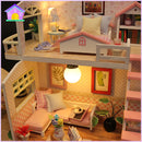 M033Z - Pink Loft (w/acrylic dust cover, tool set, musical box)