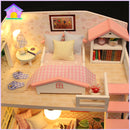 M033Z - Pink Loft (w/acrylic dust cover, tool set, musical box)