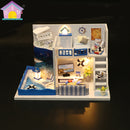 M040Z - The Sound of the Sea (w/acrylic dust cover, tools set, musical box)