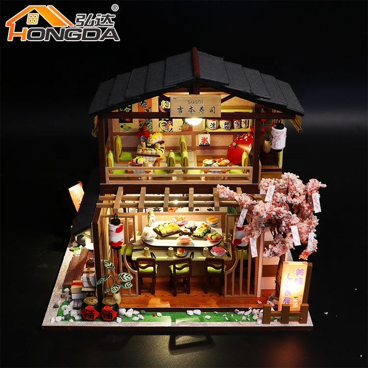 M2011Z - Gibbon Sushi (w/acrylic dust cover, tool set, musical box)