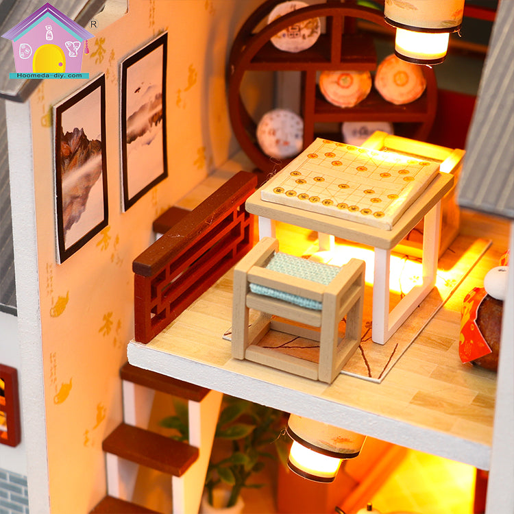 M901Z - Dragon Gate Inn (w/acrylic dust cover, tool set, musical box)