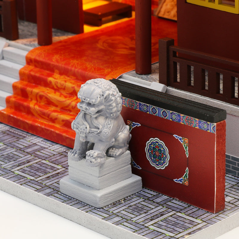 M909Z - "Eternal Love" Chinese Palace (w/acrylic dust cover, tool set, musical box)