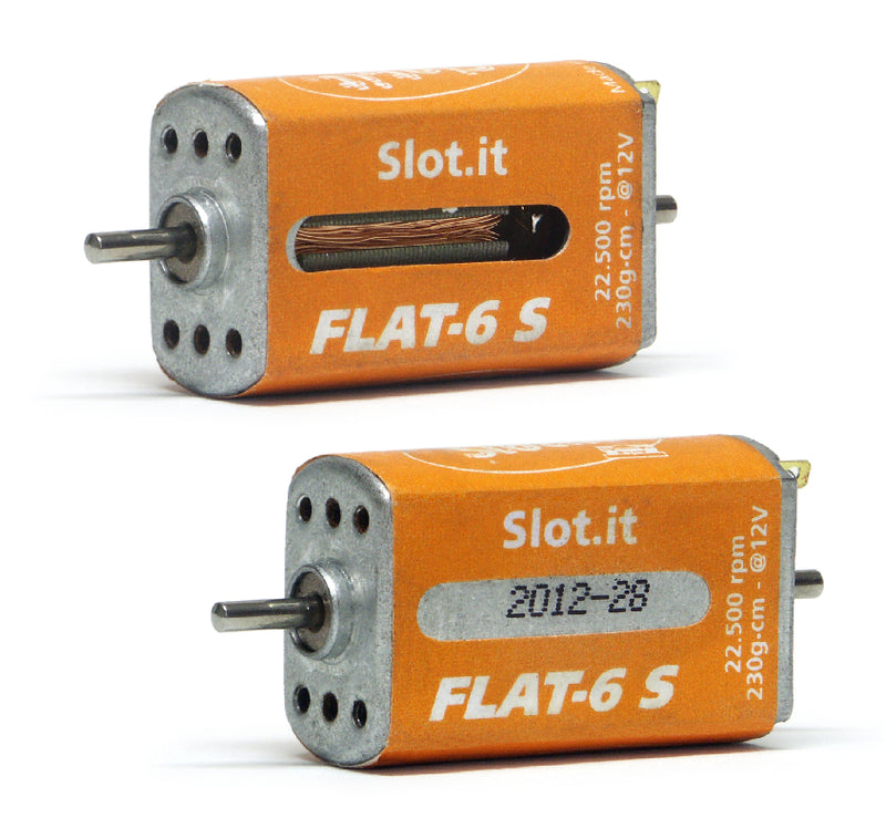 Slot.It MN13ch - Flat-6S 22.5k RPM motor, 230g*cm @12V, 12.5W, different opening case