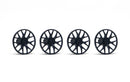 Slot.It PA60 - Porsche 911/Lola-Style Wheel Inserts (4x)