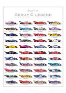 Slot.It PGRC-2 - Poster of Group C Car Legends by Slot.It (2011-2017)