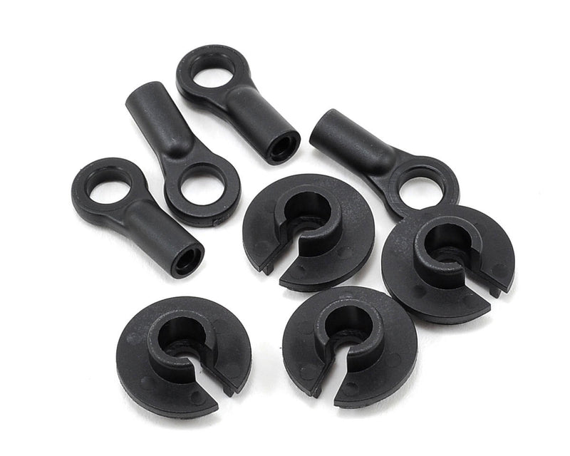 Vaterra VTR233002 - Shock End Caps and Cups (4 each)
