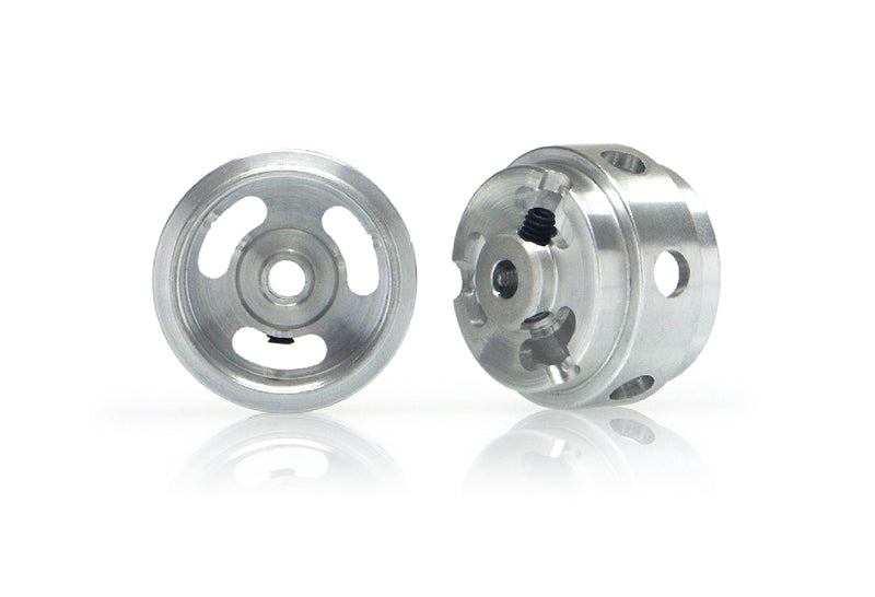 Slot.It W16510215M - (Ø16.5x10.2x1.5)mm Magnesium Wheels, Holed, M2 Grub (2x)