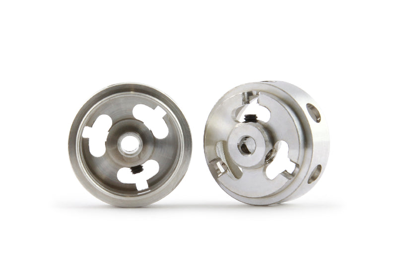 Slot.It W16908215M - Magnesium (ø16.9x8.2x1.5)mm Hollow Wheels, M2 Grub, 0.78g (2x)