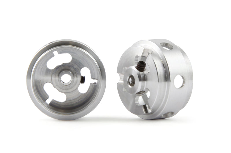 Slot.It W17309715M - (Ø17.3x9.75x1.5)mm Magnesium Wheels, Holed, M2 Grub (2x)