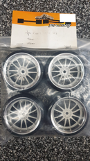 HPI Pre-Mounted Drift Wheel Set (for 1/10th Scale Drift Cars)