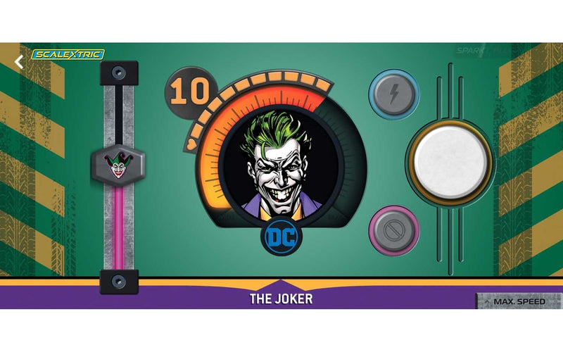 Scalextric C1415M - Batman vs Joker Spark Plug Analogue Race Set